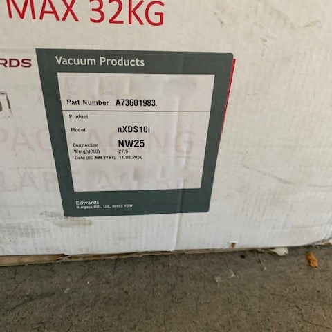 Edwards nXDS 10 i Dry Vacuum Pump