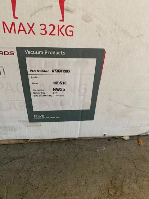 Edwards nXDS 10 i Dry Vacuum Pump
