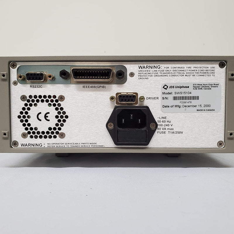 JDSU SWS 15104 Polarization Controller
