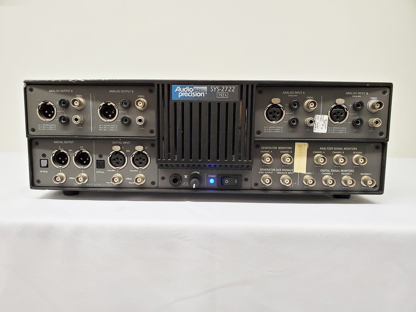 Audio Precision SYS 2722 A System Two Cascade Plus Audio Analyzer ...