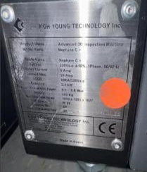 Koh Young Neptune C+ Advanced 3D Inspection Machine