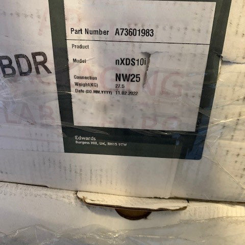 Edwards nXDS 10 i Dry Vacuum Pump