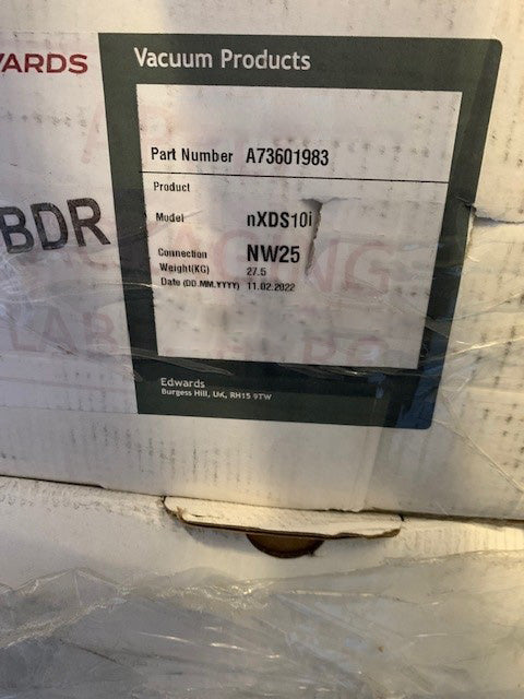 Edwards nXDS 10 i Dry Vacuum Pump