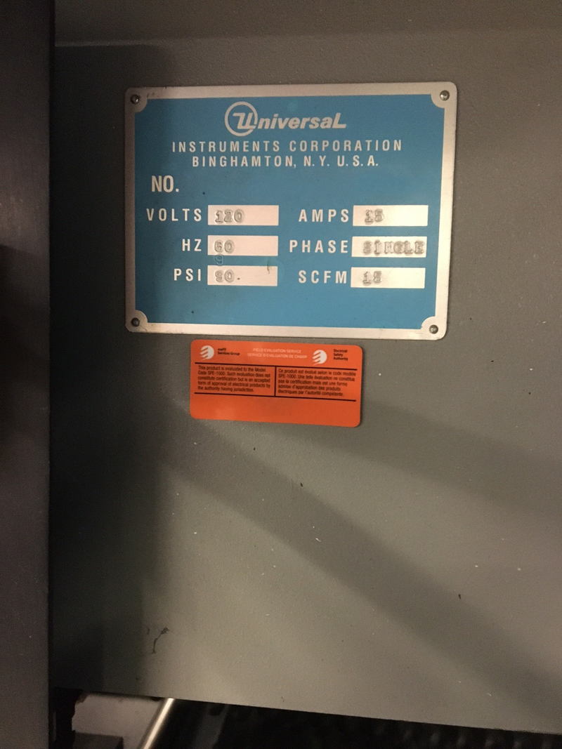 Universal Instruments 6360 A Radial 5 Inserter