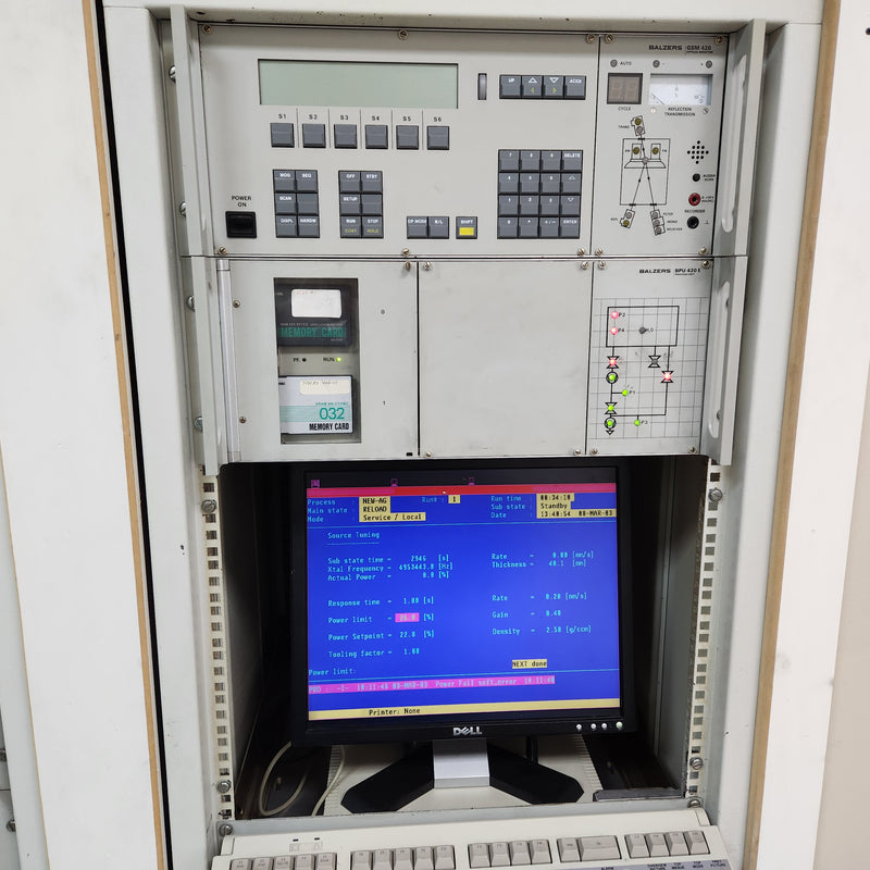 Oerlikon Balzers BAK 640 Evaporation Coating System