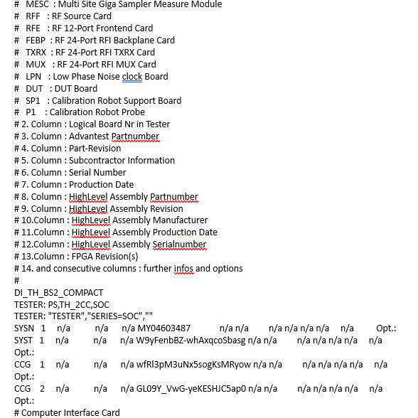 Advantest V 93000 CTH PS 1600 Tester