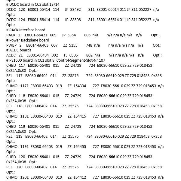 Advantest V 93000 CTH PS 1600 Tester