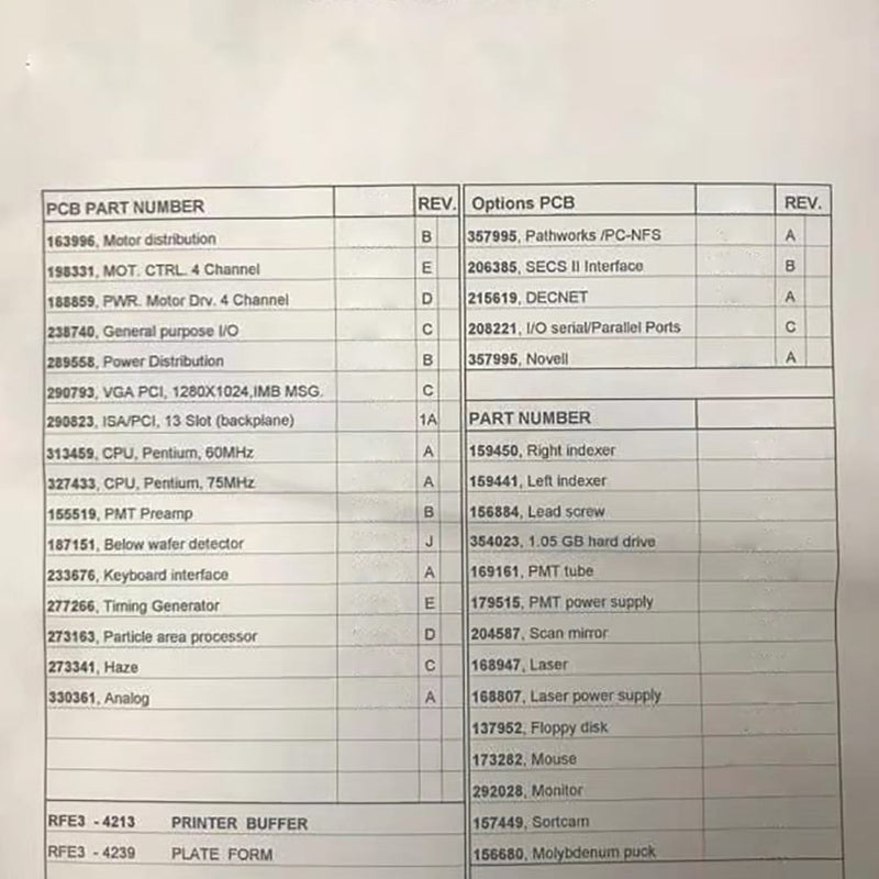 KLA 6220 Inspection System