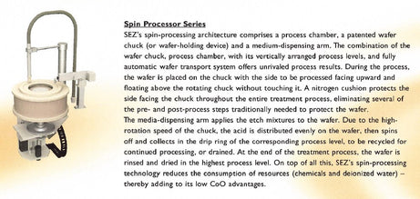 Lam / SEZ SP 223 Spin Processing