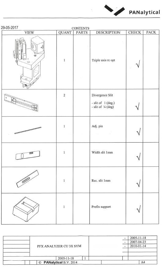 Malvern Panalytical X'Pert 3 MRD XL XRD (X-ray Diffractometer)