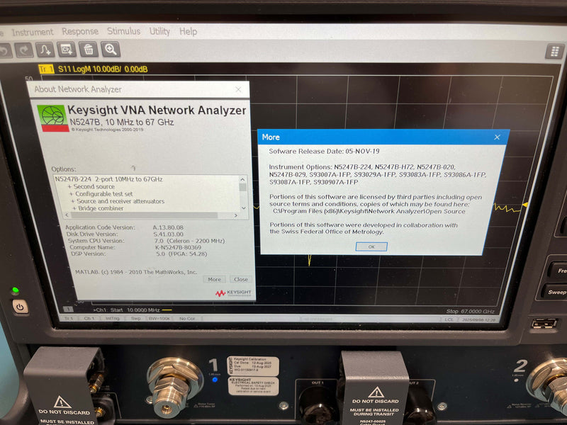 Keysight N 5247 B PNA X Analyzer