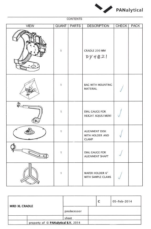 Malvern Panalytical X'Pert 3 MRD XL XRD (X-ray Diffractometer)
