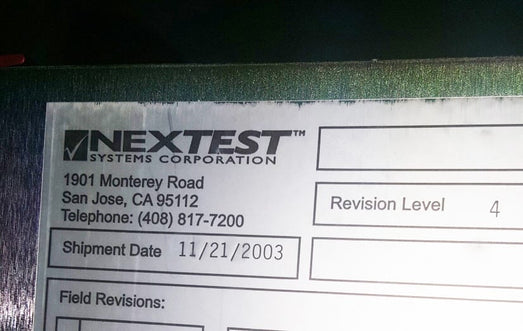 Teradyne / Nextest Maverick PT II Bitmap Tester