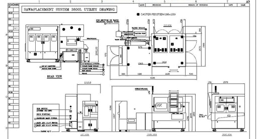 Hanmi 3800 LD Sawing & Placement Singulation Tool