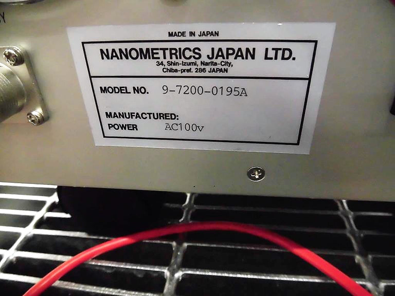 ONTO / Nanometrics M 6100 UV