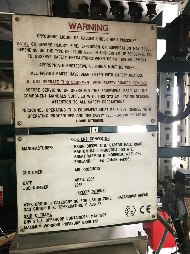 Prior Diesel LN2 Converter