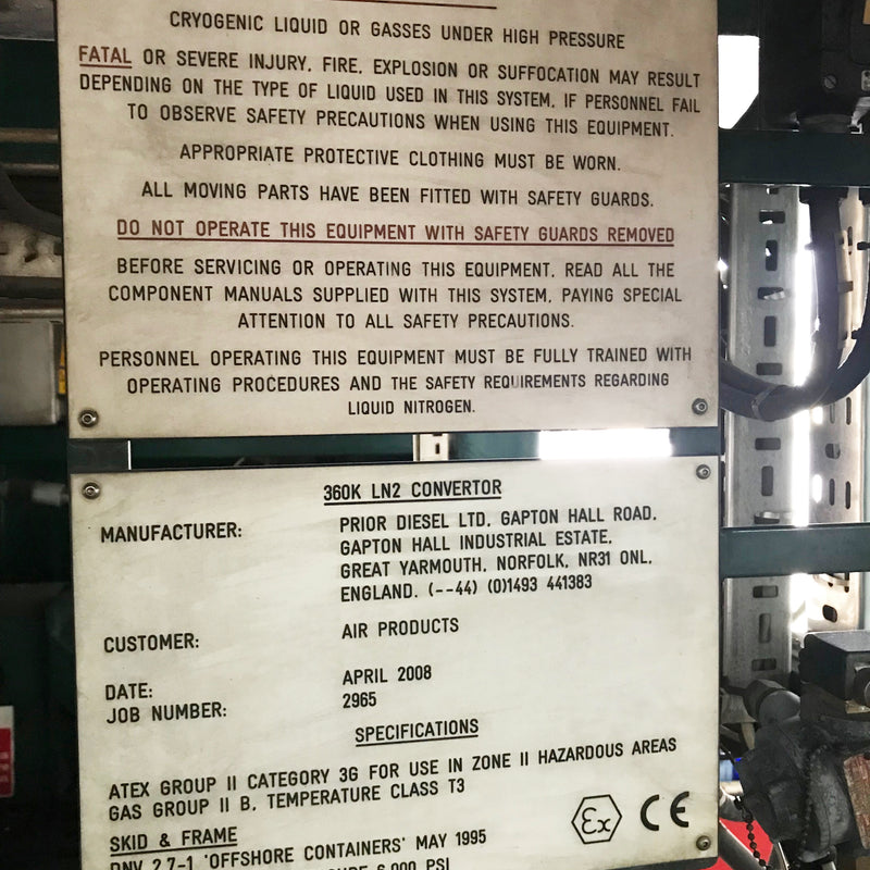 Prior Diesel LN2 Converter