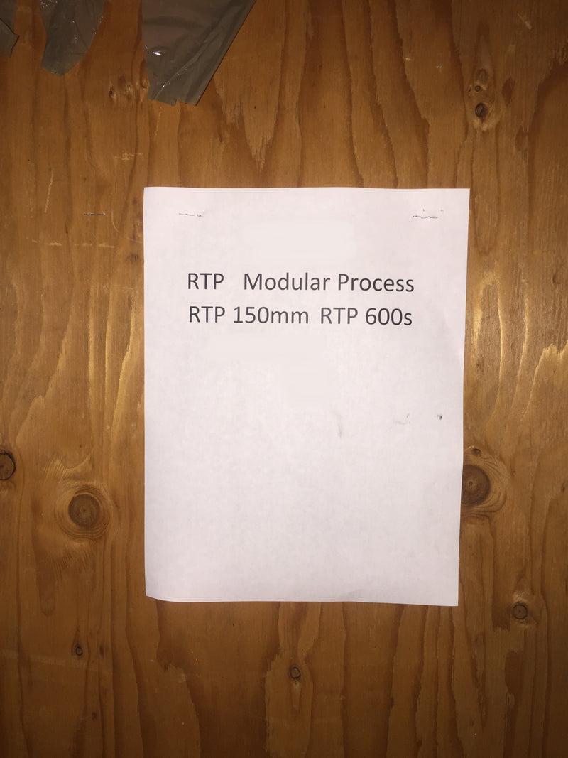 Wafer Rtp Modular Process Technology 600 S RTP System (Rapid Thermal Process ...
