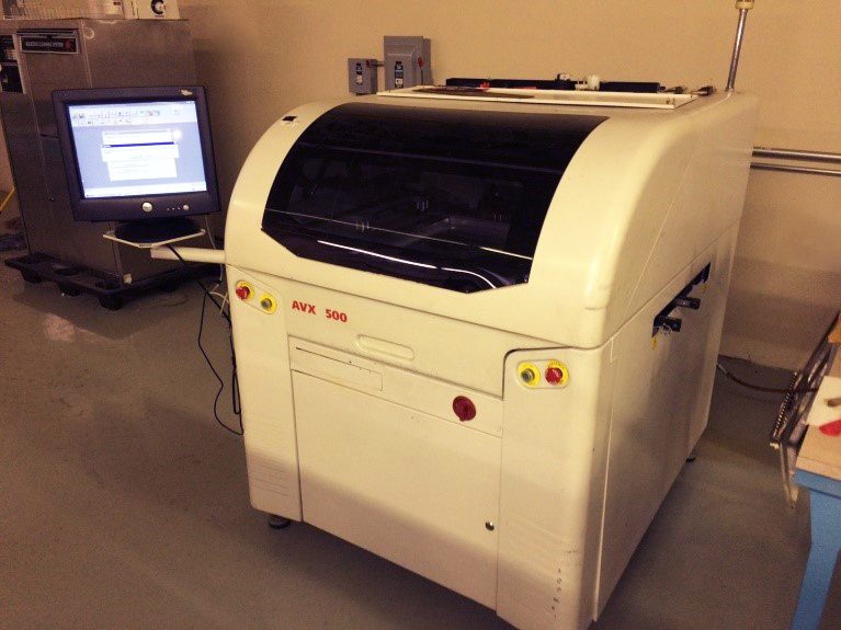 Quad AVX 500 Screen Printer