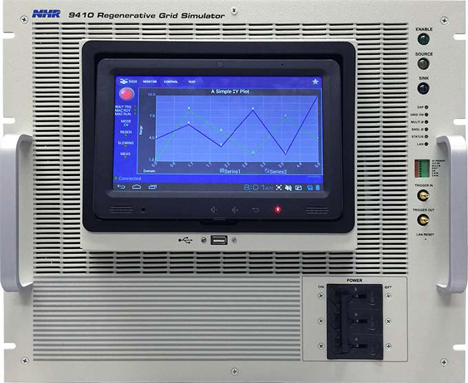 National Instruments NHR 9410 Regenerative Grid Simulator