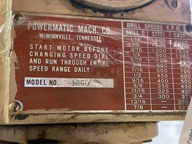 Powermatic 1200