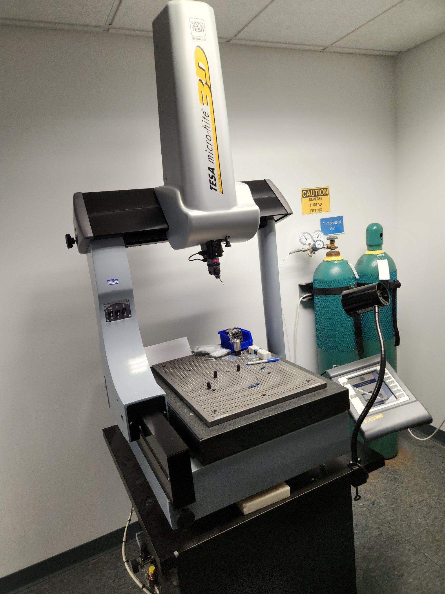 Micro Height Types Tesa Reflex Micro Hite 3 D CMM (Coordinate Measuring Machine) – Bridge ...