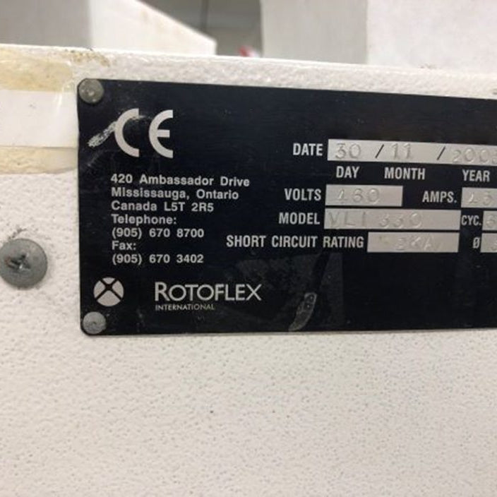 Rotoflex VLI 330 Slitter Rewinder