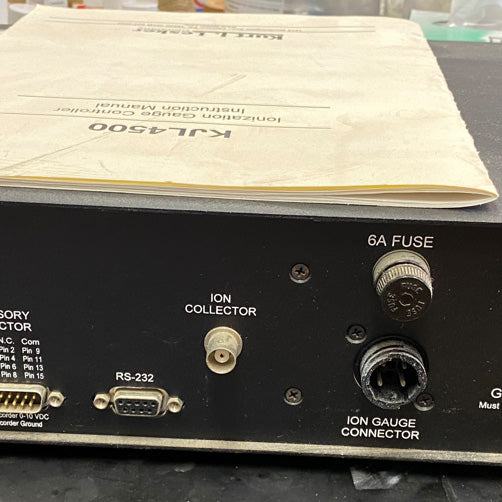 Kurt J Lesker KJL 4500 Multiple Ion Gauge Controller