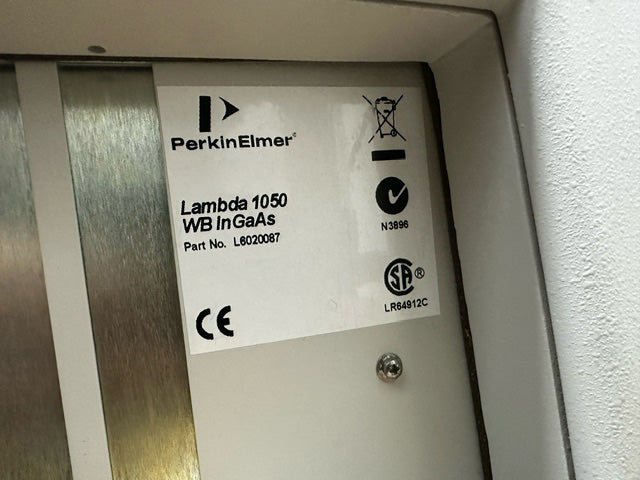 Perkin Elmer Lambda 1050 UV-VIS-NIR Spectrophotometer (Ultra Violet Visible Near Infrared)