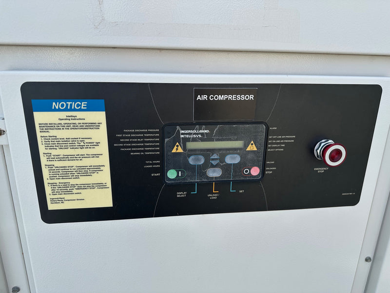 Ingersoll Rand Sierra H 100 W Air Compressor