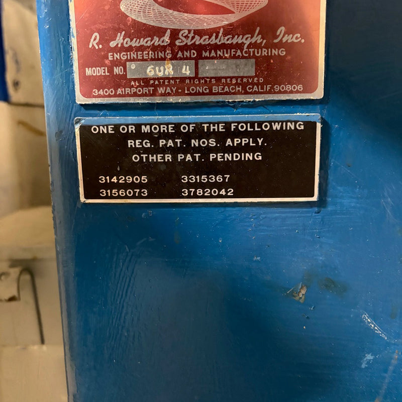 Strasbaugh 6 UR 4 Spindle Polisher
