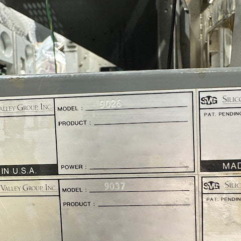 SVG 90 Coater / Developer Track