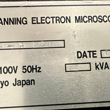 Hitachi S 4500 FE-SEM (Field Emission Scanning Electron Microscope)