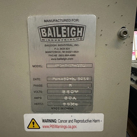 Baileigh WR 84 V-ATC Router Table