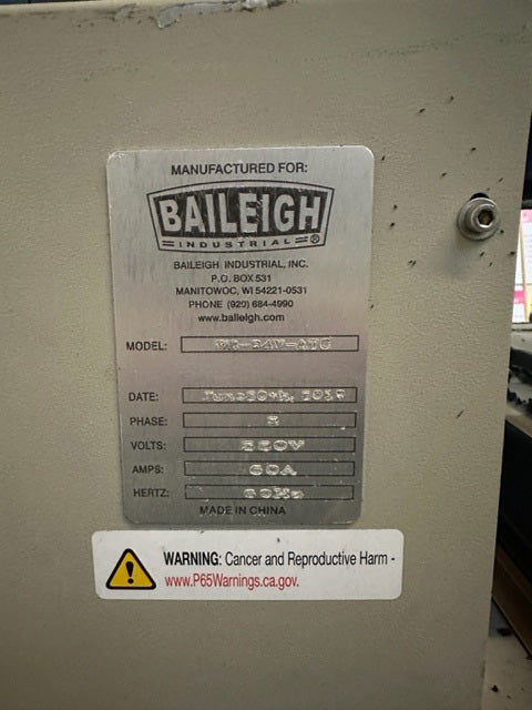 Baileigh WR 84 V-ATC Router Table