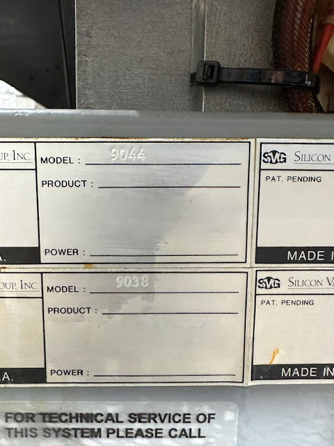 SVG 90 Coater / Developer Track