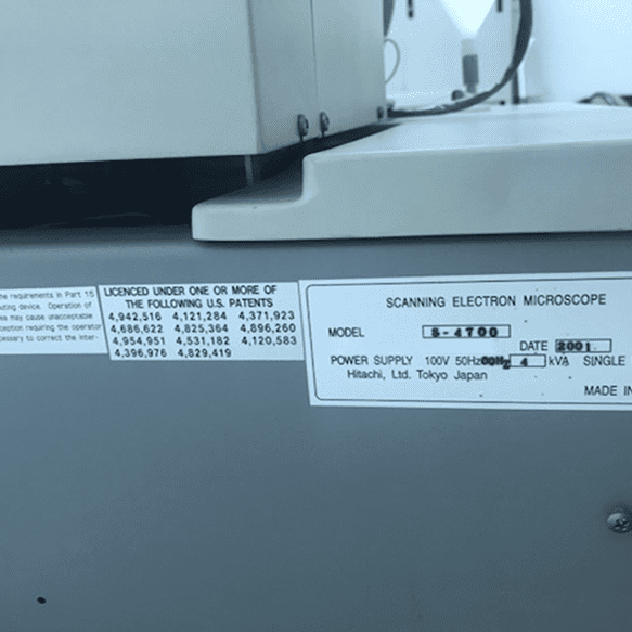Hitachi S 4700 FE-SEM (Field Emission Scanning Electron Microscope)