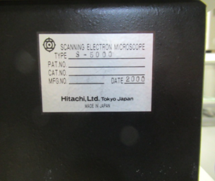 Hitachi S 5000 FE-SEM (Field Emission Scanning Electron Microscope)