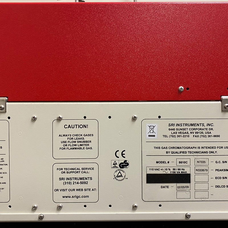 SRI 8610 C GC (Gas Chromatography)
