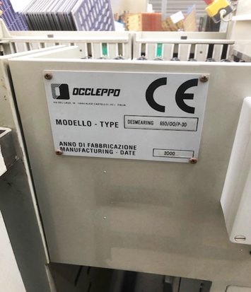 Occleppo 650 / 00 / P 30 Desmear and Monostep Horizontal PCB Process Line
