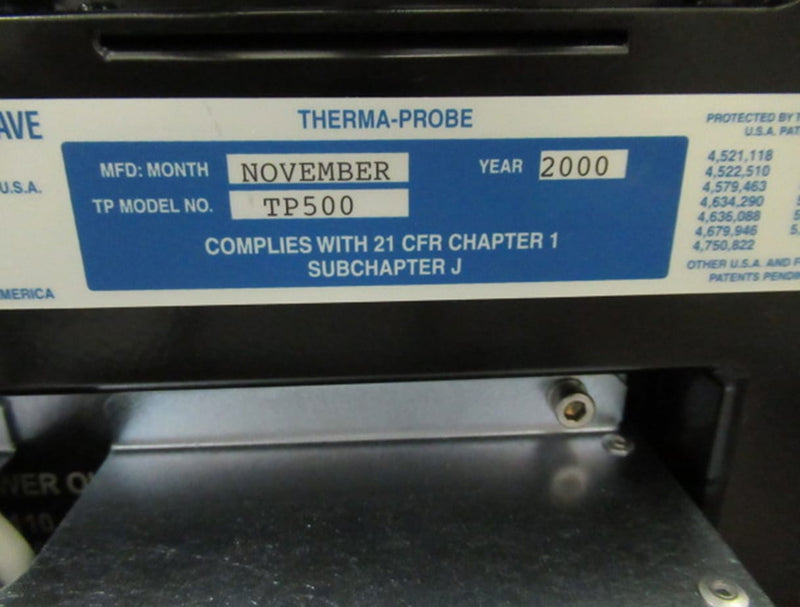 KLA / Therma-wave TP 500 Implant Dose Measurement