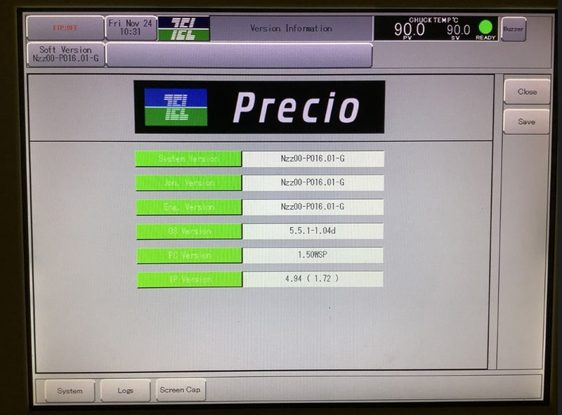 Tel Precio Automatic Wafer Prober