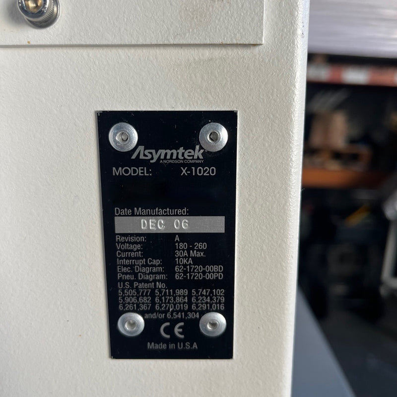 Nordson / Asymtek X 1020 Dispenser