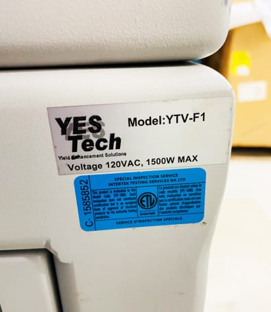 Yes F 1 AOI (Automated Optical Inspection)