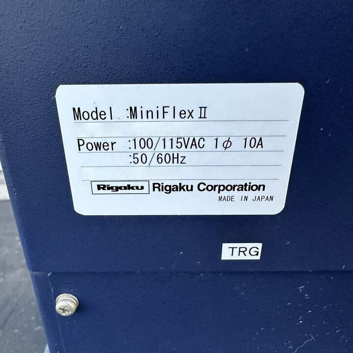 Rigaku MiniFlex II Benchtop X-ray Diffractometer