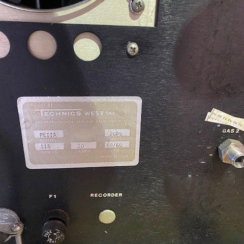 Technics PE II A Plasma System