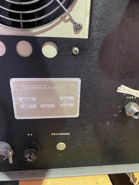 Technics PE II A Plasma System