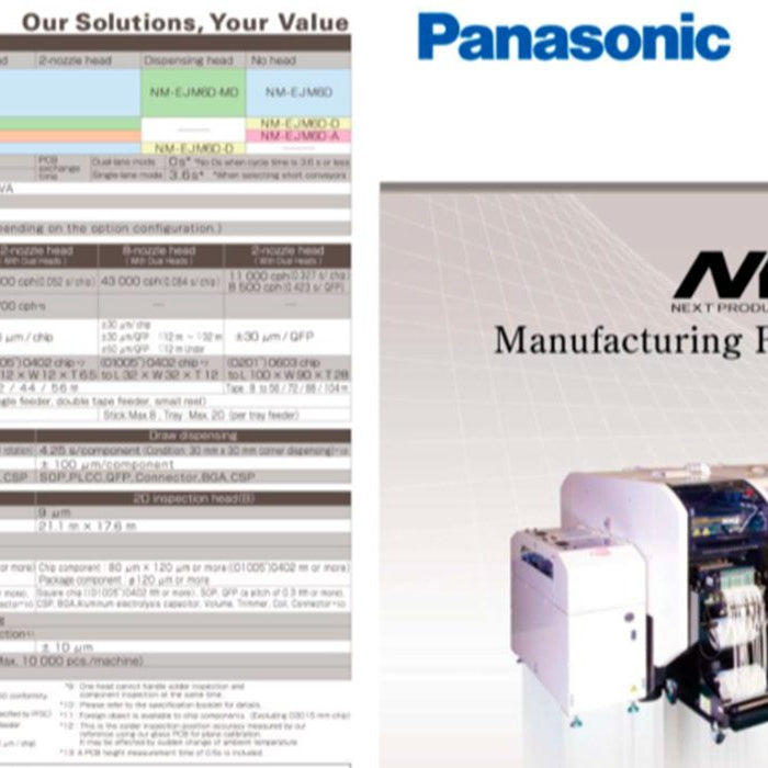 Panasonic NPM D 3 Pick and Place