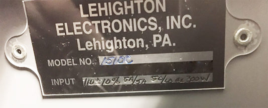Lehighton 1510 C-SA Measurement Tool