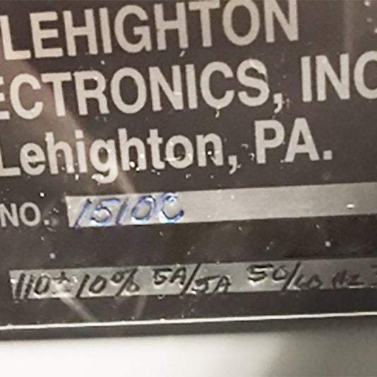 Lehighton 1510 C-SA Measurement Tool